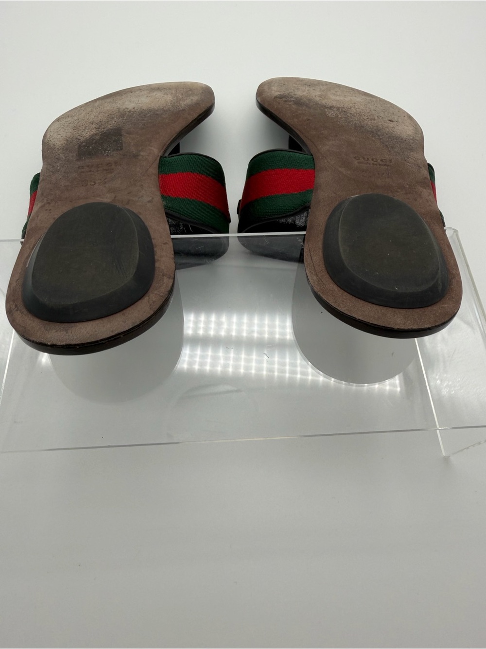 Gucci Black Lifford Leather Flip Flop Thong Sandal Size 35+ - Picture 15 of 15
